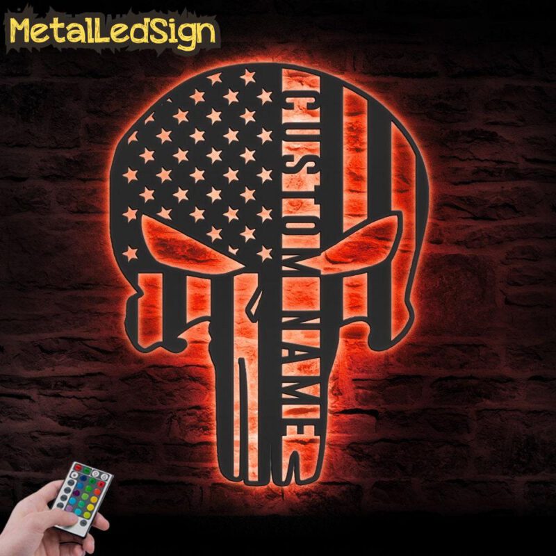 Custom-US-Punisher-Skull-American-Metal-Wall-Art-LED-Light-5.jpg