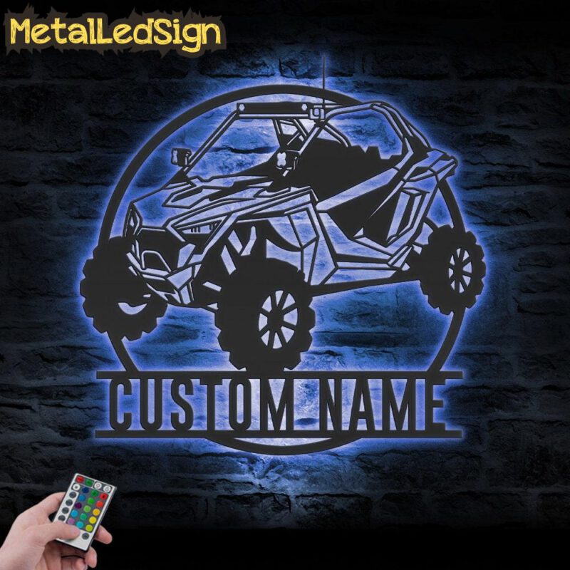 Custom-US-Quad-Biker-Metal-Wall-Art-LED-Light-3-4.jpg