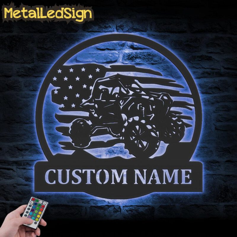 Custom-US-Quad-Biker-Metal-Wall-Art-LED-Light-3-5.jpg