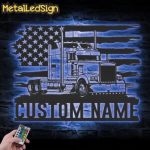 Custom-US-Semi-Truck-Driver-Metal-Wall-Art-LED-Light-3-4.jpg