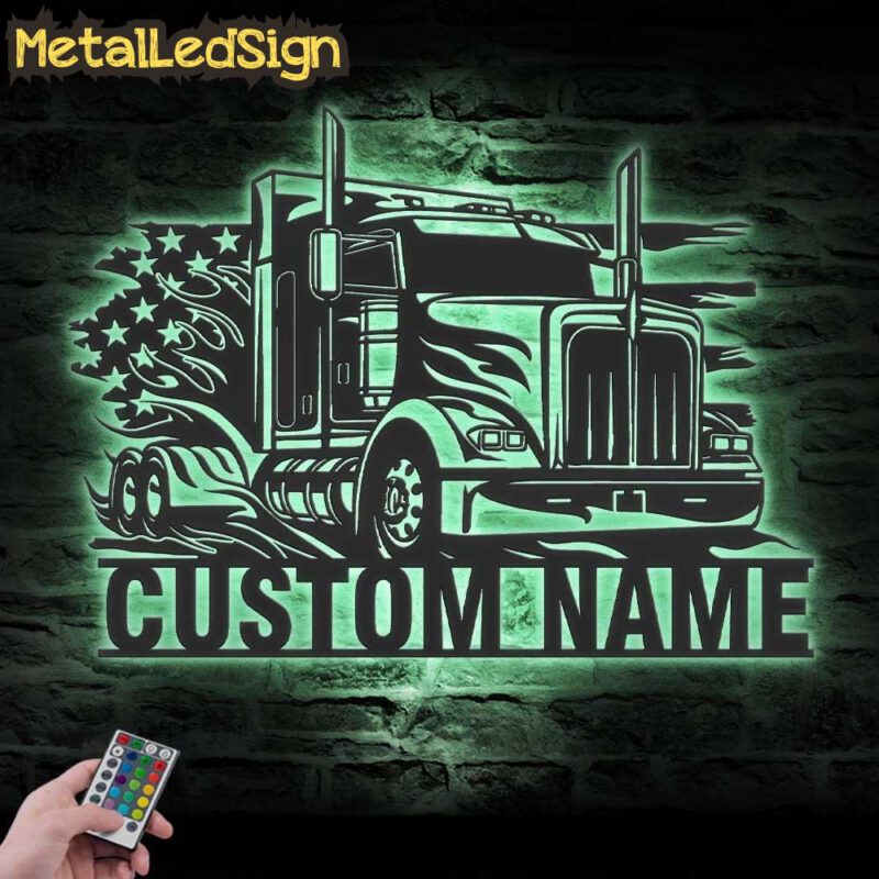 Custom-US-Semi-Truck-Driver-Metal-Wall-Art-LED-Light-5.jpg