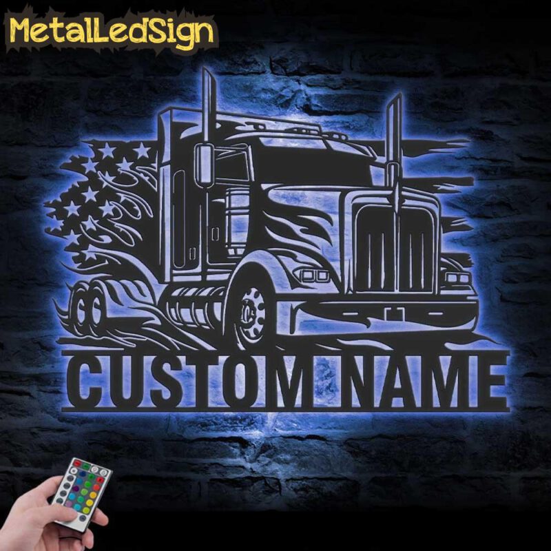 Custom-US-Semi-Truck-Driver-Metal-Wall-Art-LED-Light-7.jpg