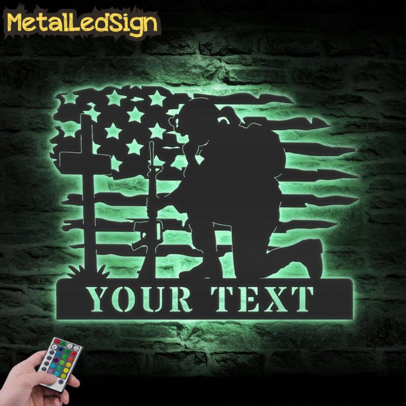 Custom-US-Soldier-Kneeling-Praying-At-Memorial-Cross-Metal-Wall-Led-7.jpg