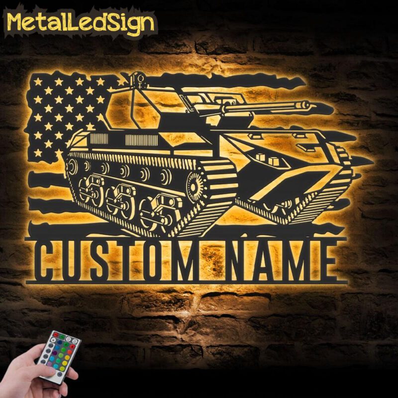 Custom-US-Soldier-Military-Tank-Metal-Wall-Art-LED-Light-Images-6.jpg