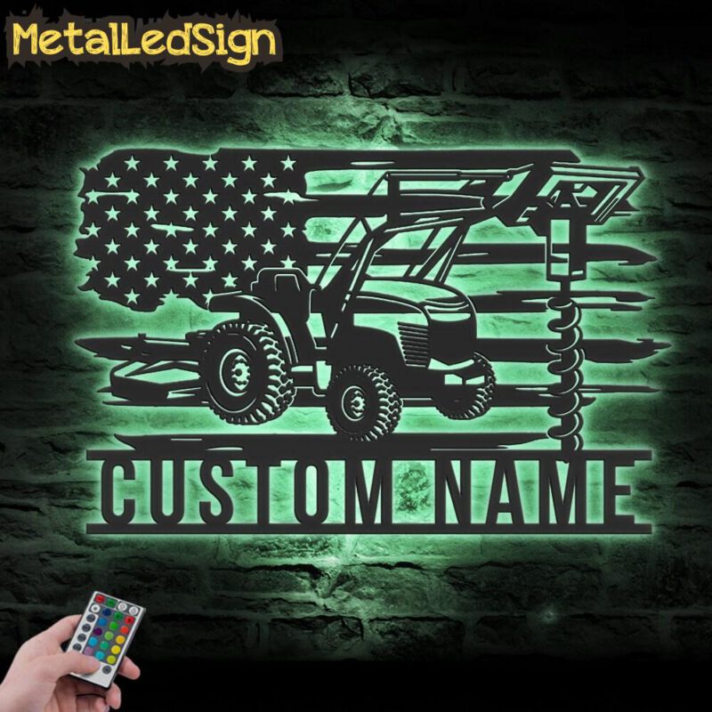 Custom-US-Tractor-Hole-Digger-Metal-Wall-Art-LED-Lights-7.jpg