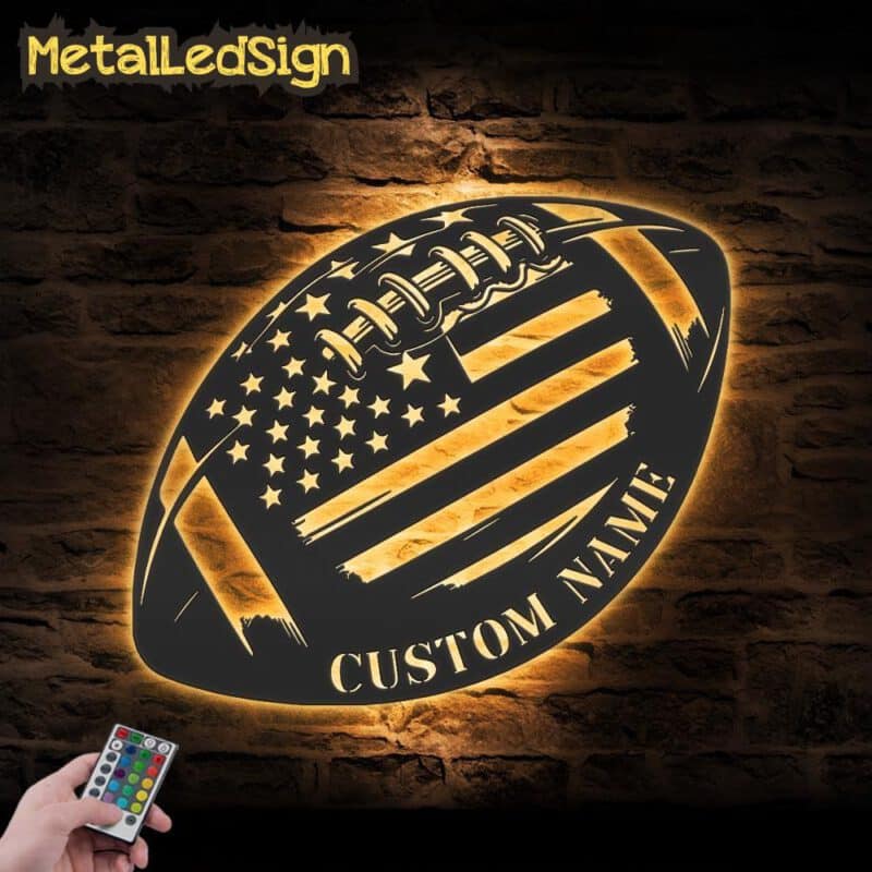 Custom-Us-American-Football-Metal-Wall-Art-Led-Light-1-Images