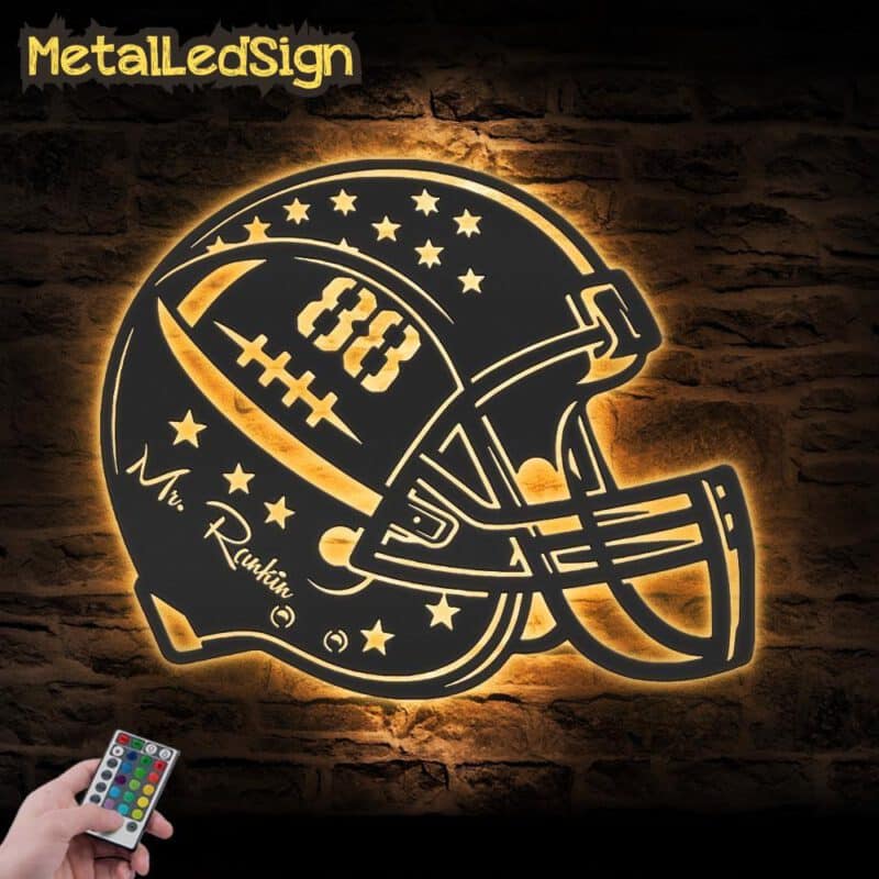 Custom-Us-American-Football-Metal-Wall-Art-Led-Light-2-Images