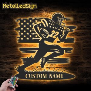 Custom-Us-American-Football-Metal-Wall-Art-Led-Light-3-Images