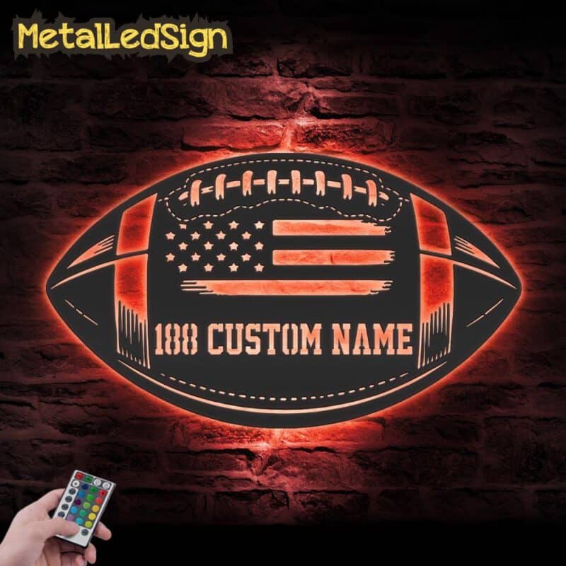 Custom-Us-American-Football-Metal-Wall-Art-Led-Light-7