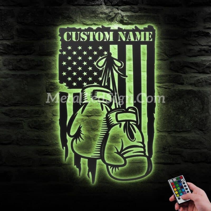 Custom-Us-Boxing-Gloves-Metal-Wall-Art-With-Led-Light-6