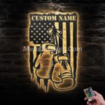 Custom-Us-Boxing-Gloves-Metal-Wall-Art-With-Led-Light-Images-2