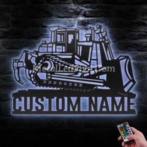 Custom-Us-Bulldozer-Driver-Metal-Wall-Art-Led-Light-3-4