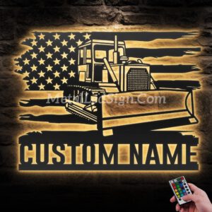 Custom-Us-Bulldozer-Driver-Metal-Wall-Art-Led-Light-Images-5