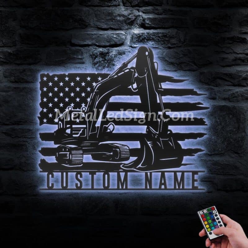 Custom-Us-Excavator-Driver-Metal-Wall-Art-Led-Light-3-2