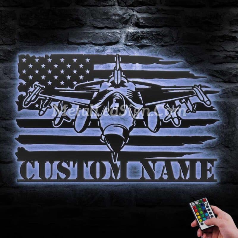 Custom-Us-Fighter-Jet-Pilot-Metal-Wall-Art-Led-Light-3-1