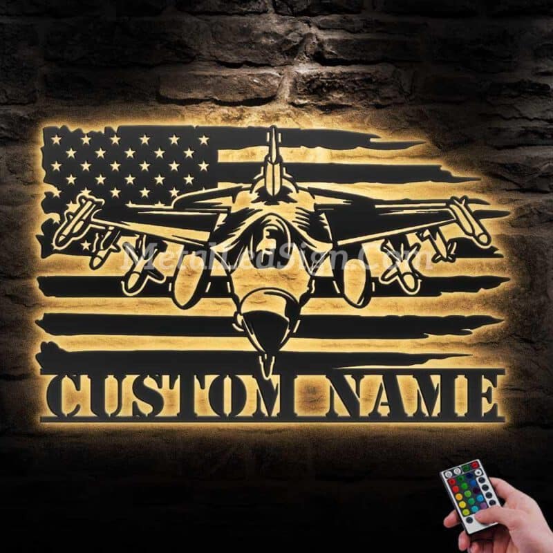 Custom-Us-Fighter-Jet-Pilot-Metal-Wall-Art-Led-Light-Images-1