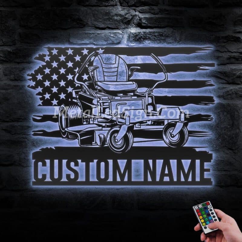 Custom-Us-Lawn-Mower-Driver-Metal-Wall-Art-Led-Light-3-1