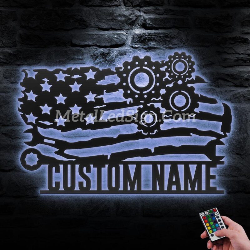 Custom-Us-Mechanic-Tools-Metal-Wall-Art-Led-Light-3-1