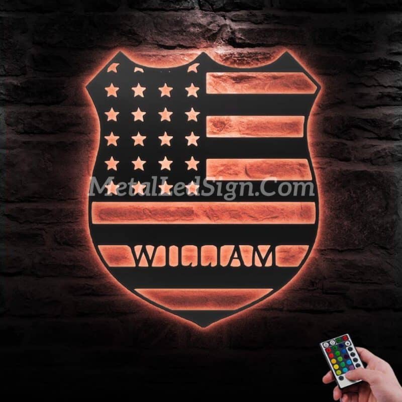 Custom-Us-Police-Officer-Metal-Wall-Art-Led-Light-5-2