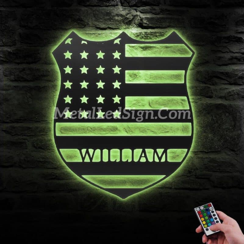 Custom-Us-Police-Officer-Metal-Wall-Art-Led-Light-6