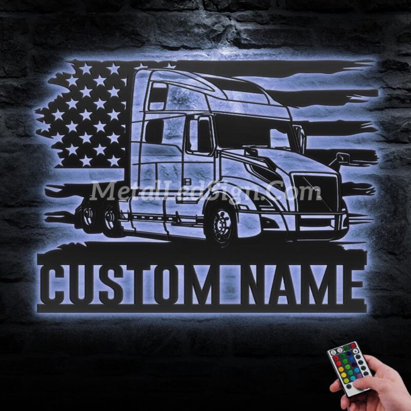 Custom-Us-Semi-Truck-Driver-Metal-Wall-Art-Led-Light-3-10