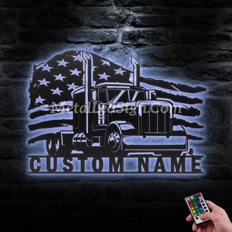 Custom-Us-Semi-Truck-Driver-Metal-Wall-Art-Led-Light-3-11