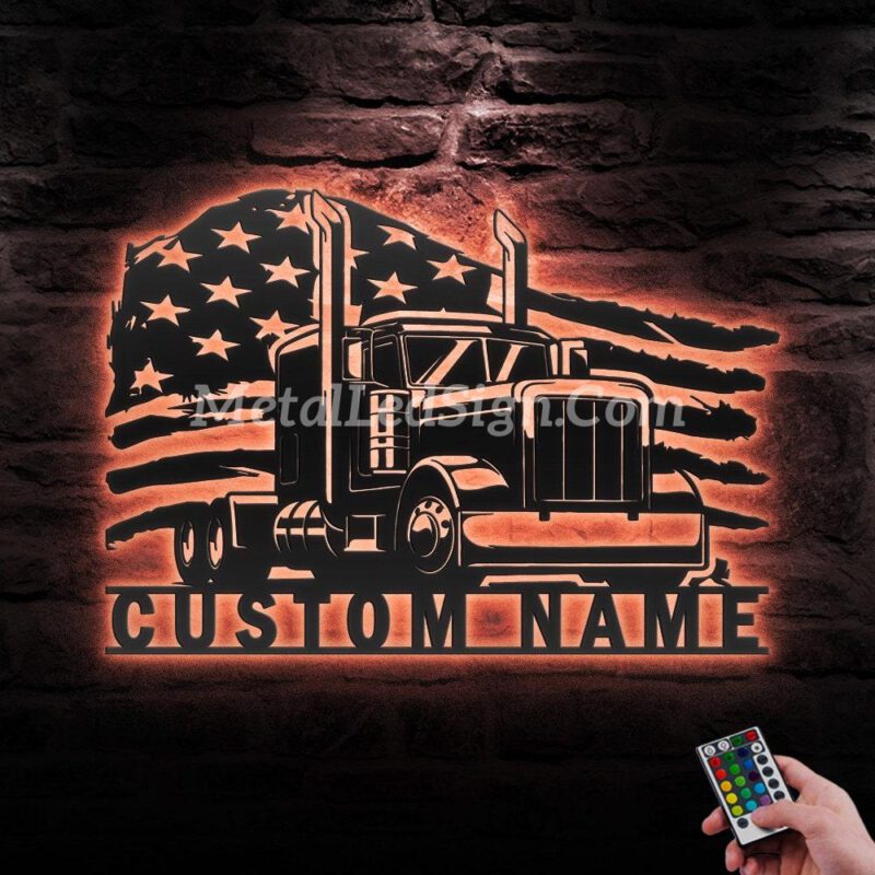 Custom-Us-Semi-Truck-Driver-Metal-Wall-Art-Led-Light-5-11