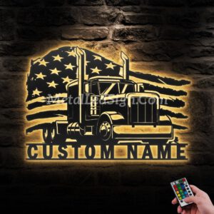 Custom-Us-Semi-Truck-Driver-Metal-Wall-Art-Led-Light-Images-11