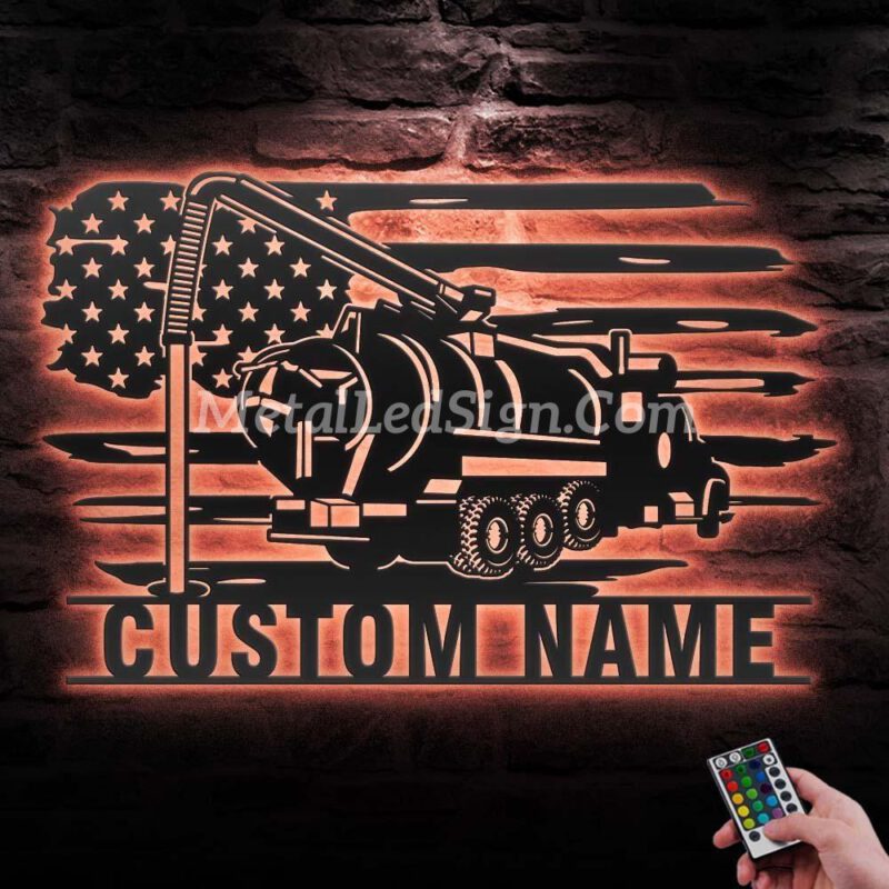 Custom-Us-Vacuum-Truck-Driver-Metal-Wall-Art-Led-Light-5-2