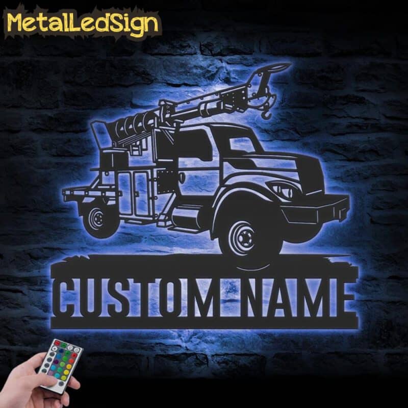 Custom-Utility-Truck-Driver-Metal-Wall-Art-LED-Light-3.jpg