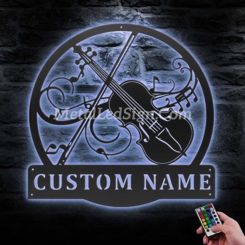 Custom-Violin-Musical-Instrument-Metal-Wall-Art-Led-Light-3-2