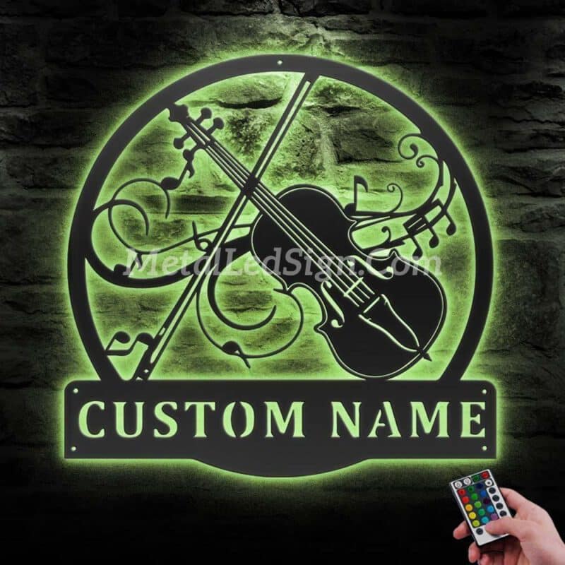 Custom-Violin-Musical-Instrument-Metal-Wall-Art-Led-Light-6