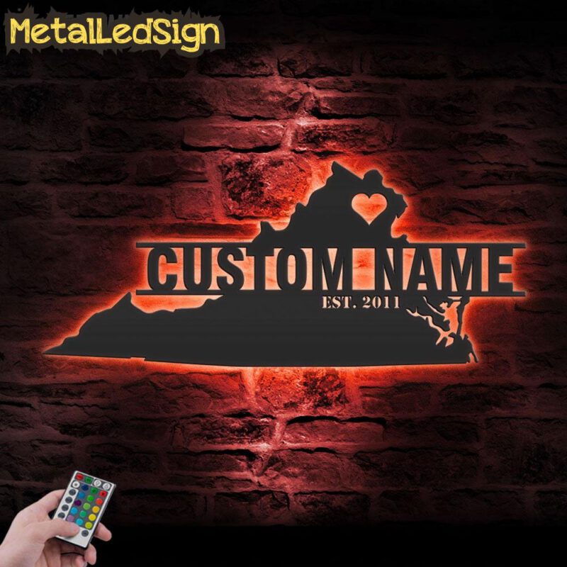 Custom-Virginia-Map-Metal-Wall-Art-LED-Light-5.jpg