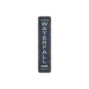 Custom-Waterfall-Sign-Premium-Quality-Rustic-Metal-Sign-2