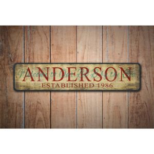 Custom-Welcome-Sign-Premium-Quality-Rustic-Metal-Sign-Images