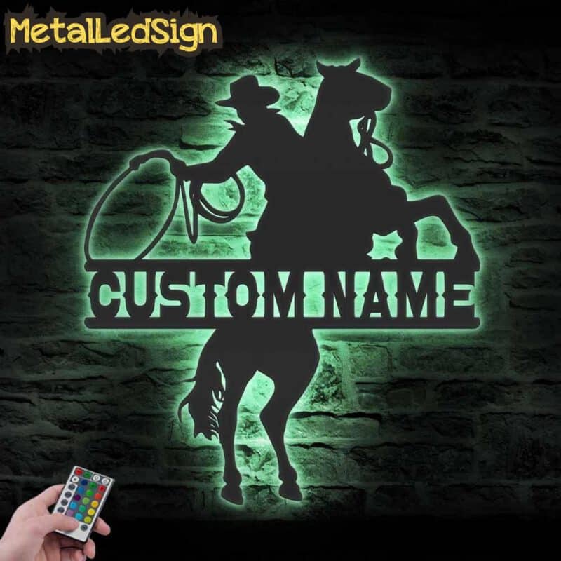 Custom-Western-Cowboy-Roping-Metal-Wall-Art-LED-Light-7.jpg