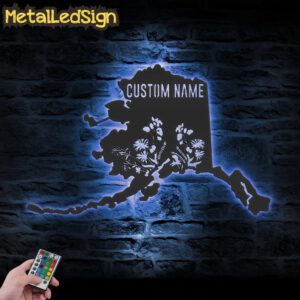 Custom-Wild-Flower-Alaska-State-Metal-Wall-Art-LED-Light-3.jpg