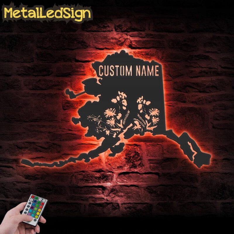 Custom-Wild-Flower-Alaska-State-Metal-Wall-Art-LED-Light-5.jpg