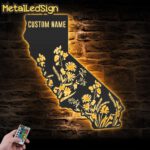 Custom-Wild-Flower-California-State-Metal-Wall-Art-LED-Light-Images.jpg