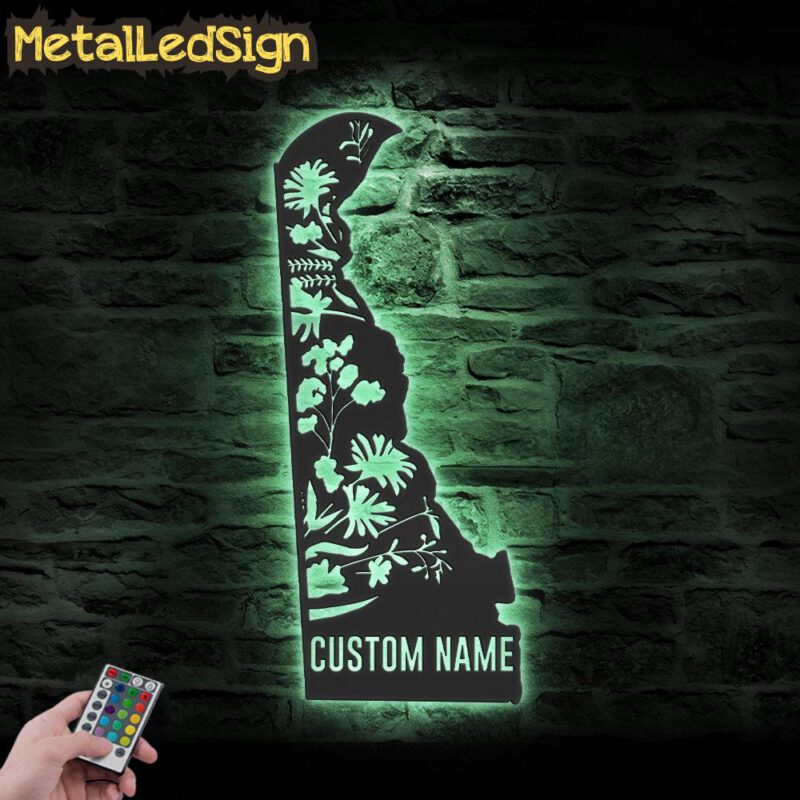 Custom-Wild-Flower-Delaware-State-Metal-Wall-Art-LED-Light-7.jpg