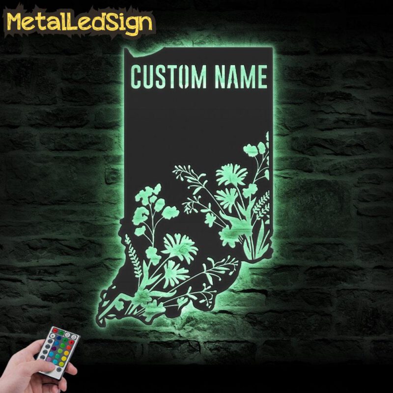 Custom-Wild-Flower-Indiana-State-Metal-Wall-Art-LED-Light-7.jpg