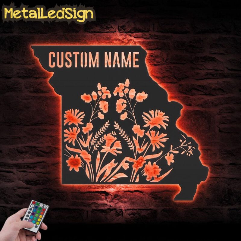 Custom-Wild-Flower-Missouri-State-Metal-Wall-Art-LED-Light-5.jpg