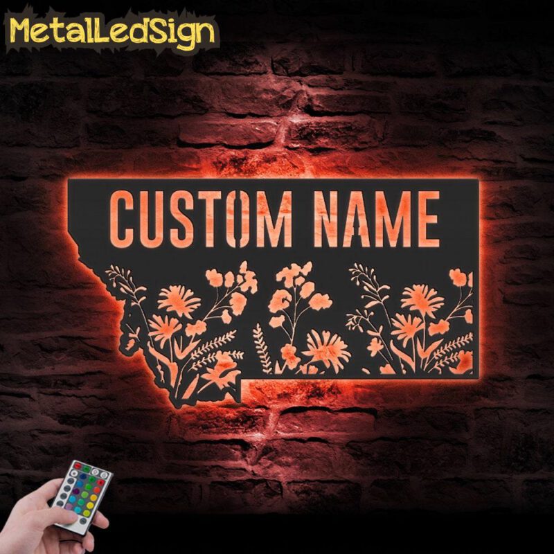 Custom-Wild-Flower-Montana-State-Metal-Wall-Art-LED-Light-5.jpg