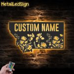 Custom-Wild-Flower-Montana-State-Metal-Wall-Art-LED-Light-Images.jpg