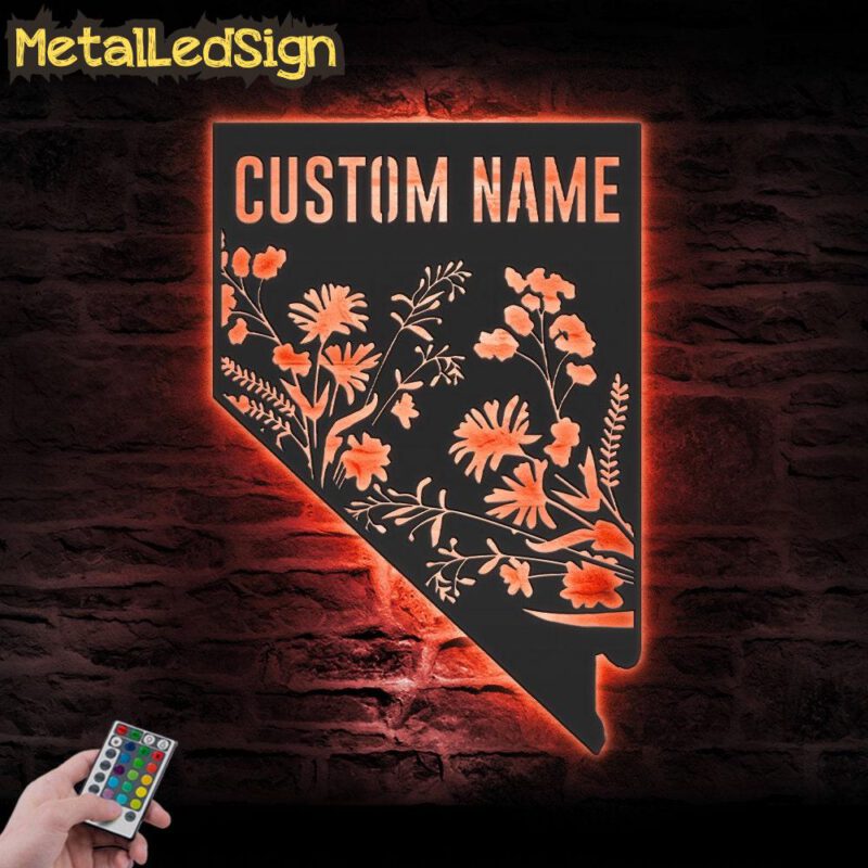 Custom-Wild-Flower-Nevada-State-Metal-Wall-Art-LED-Light-5.jpg