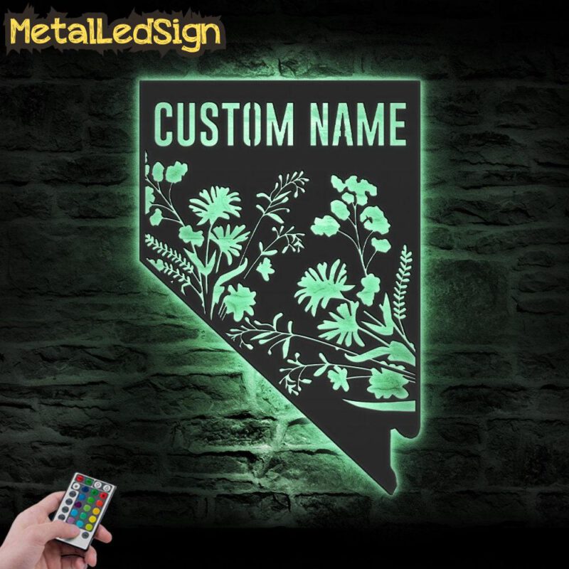 Custom-Wild-Flower-Nevada-State-Metal-Wall-Art-LED-Light-7.jpg