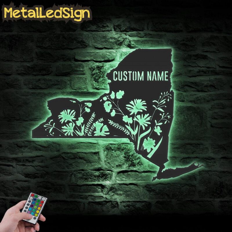 Custom-Wild-Flower-New-York-State-Metal-Wall-Art-LED-Light-7.jpg