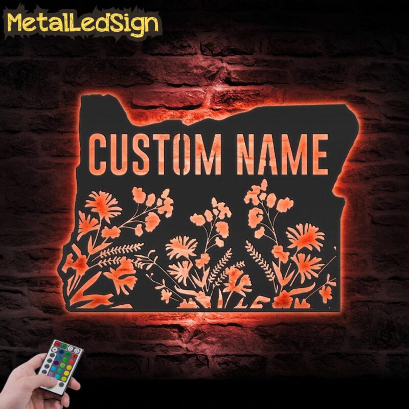 Custom-Wild-Flower-Oregon-State-Metal-Wall-Art-LED-Light-5.jpg