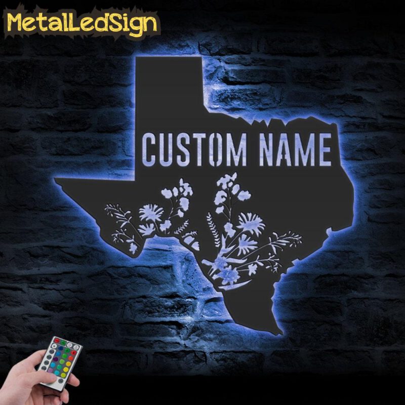 Custom-Wild-Flower-Texas-State-Metal-Wall-Art-LED-Light-3.jpg