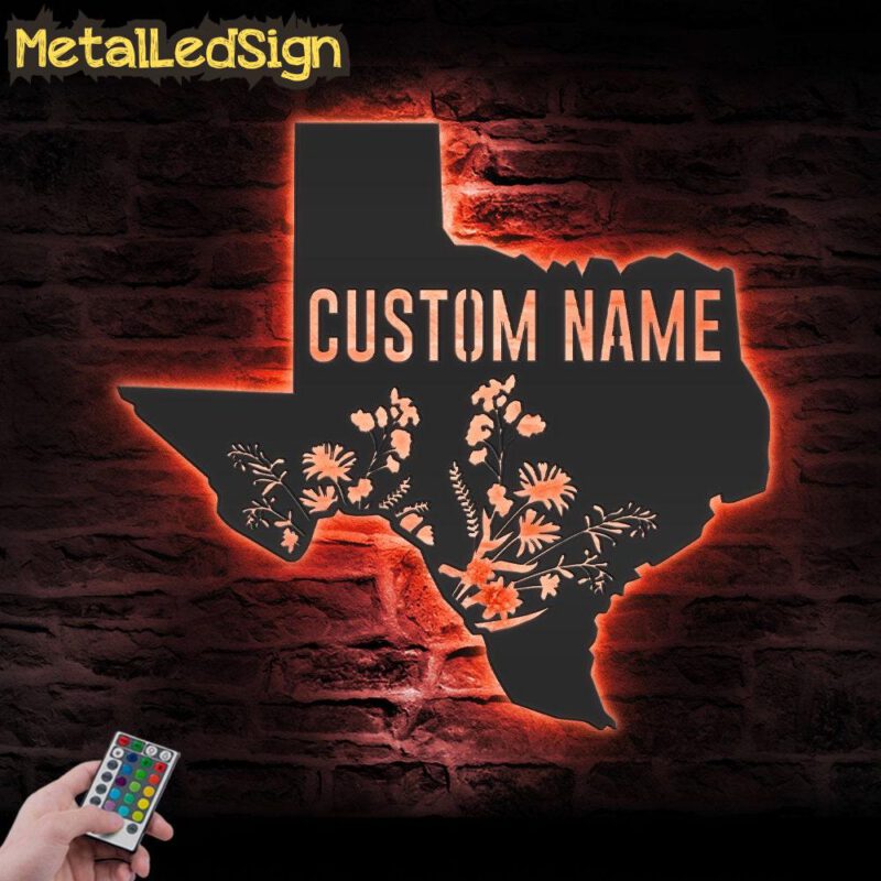 Custom-Wild-Flower-Texas-State-Metal-Wall-Art-LED-Light-5.jpg